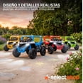 thumbnail image 4 of Carro Buggy Electrico Montable para Niños Carrito de Control Remoto y Manejo Directo con Luces Estereo y Pedales Funcionales con Control Remoto (Azul), 4 of 7