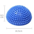 thumbnail image 5 of Walbest 6.5Inch Half-ball Foot Muscle Exercise Stress Release Fitness Yoga Massage Ball, 5 of 7