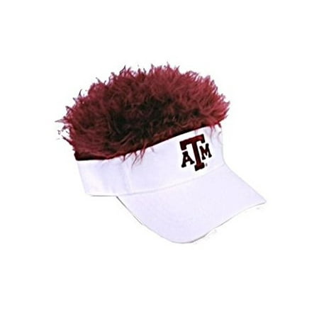 - Texas A&M Aggies NCAA Flair Hair Licensed Visor, NEW, Embroidered logo