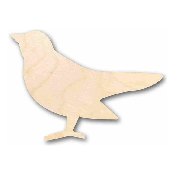 Unfinished Wood Barn Swallow Bird Silhouette - Craft- up to 46" DIY 30" / 1/2"