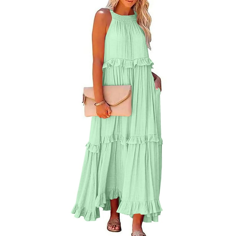 green emerald velvet dress Uranie Neutral Gathered Maxi Dress