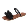 thumbnail image 2 of Teissuly Fashion Medium Heel Strap Sandals for Women Summer New Thick Heel Two-Wear Sandals for Women Teissuly WER202312140116, 2 of 9