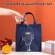 thumbnail image 4 of Ganfancp Lnsulated Lunch Bag Modern Foolproof Daily Necessities Portable Lunch Box Thickened Fresh Keeping Aluminum Foil Lunch Bag Rebajas Hoy Liquidación 1X Bolsa Isotérmica, 4 of 6