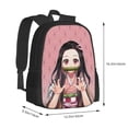 thumbnail image 2 of Demon Slayer Backpack For School Anime Bookbag Lightweight School Bags Satchel Back Packs-CASE323, 2 of 2
