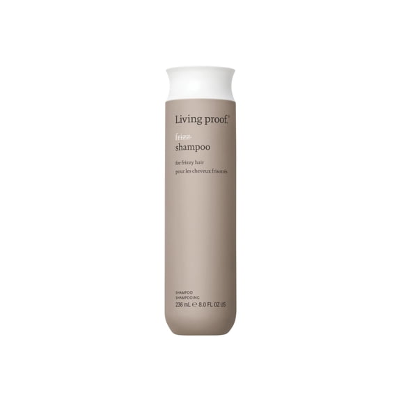 Living Proof No Frizz Shampoo Controls Frizz, Smoothes and Softens Hair for All Hair Types, 8 floz