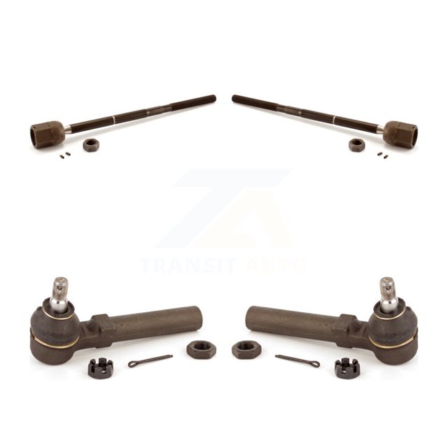 TOR Front Steering Tie Rod End Kit for Car 1994-2004 Ford Mustang - Left Right Side (Driver Passenger) KTR-101860