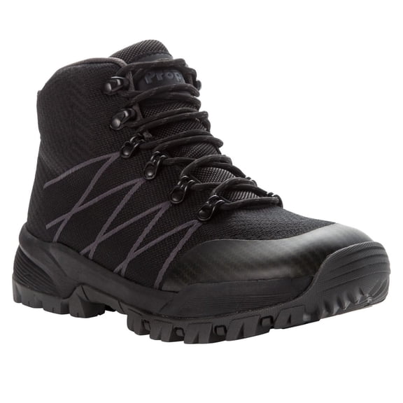 Propet Men's Traverse Hiking Boot  BLACK/DK GREY