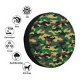 thumbnail image 5 of Rv Spare Tire Cover 15 inch - Classic Camo Green Tire Covers for Trailers, Adjustable Camper Spare Tire Cover, 5 of 7