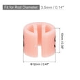 thumbnail image 2 of Ropa Colgador Marcador Unique Bargains S Tamaño etiqueta Ajuste 3,5mm Varilla Rosa paquete de 100, 2 of 5