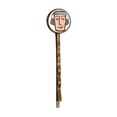 thumbnail image 1 of headset abstract face sketch eses broche de metal retro, 1 of 3