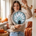 thumbnail image 7 of Acrylic Puzzles Suncatcher for Halloween Decoration, 83 Pieces Stained Glass Window Hanging Sun Catcher Puzzle Kit for Windows Hanging Garden Decoration, 7 of 7
