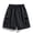 Black, variant on Womens Drawstring Shorts Chemical Fiber Blends Hiking Cargo Bermuda Shorts Lightweight Knee Length Capris for Summer Travel Fishing Swim Shorts Women Purple,M
