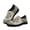 Aztec Dog Paw, variant on Zebra Print Walking Shoes for Women Casual Slip On Low Top Sneakers Comfort Fashion Non Skid Footwear for Work Travel