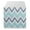 Off White, variant on DII 70x14" Polyester Fabric Base Embroidered Chevron Table Runner in Off White