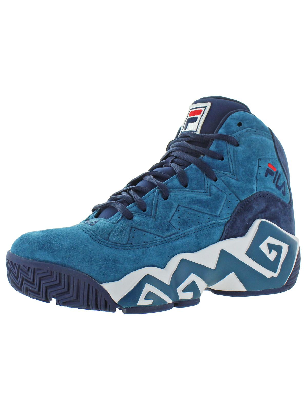 fila mb white navy & red shoes