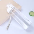 thumbnail image 2 of Botella Deportiva 780 Ml Con Copa A Prueba Fuga Correa (transparente) Blanco, 2 of 9