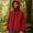 Red, variant on Jacket for Men Casual Fashion Solid Color Long-Sleeved Hooded Zipper Pocket Stormtrooper Jacket Winter Jackets for Men