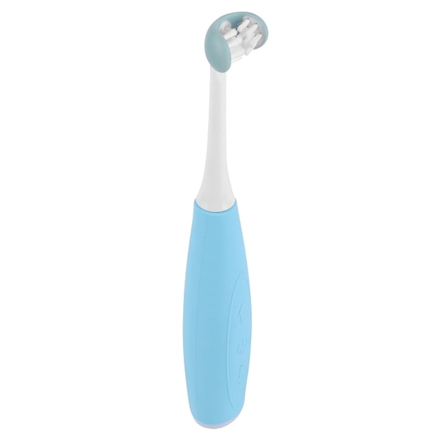 3 Sides Kid Electric Toothbrush, Intelligent Sonic Type USB Rechargeable Teeth Cleaning Tool, All-Inclusive Soft Bristles Toothbrush, With Replacement Head