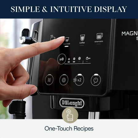 De'Longhi - Magnifica Start Espresso Machine with Manual Milk Frothing - Black