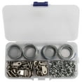 thumbnail image 1 of 124Pcs Picture Hanging Wire Kit,Photo Frame Hanging Kit,Picture Hanging Kit with Nails for Wall Mounting, 1 of 9