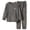 A98-Grey, variant on Hessimy Unisex Infant Toddler Spring Summer Soft Fabric 2Pcs Soft Long Sleeve Comfortable Sleepwear Pajamas, Unisex Comfort Pjs(Coffee,3-4 Years)