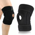 thumbnail image 4 of Rodilleras protectoras negras con resorte para senderismo y carrera, 4 of 8