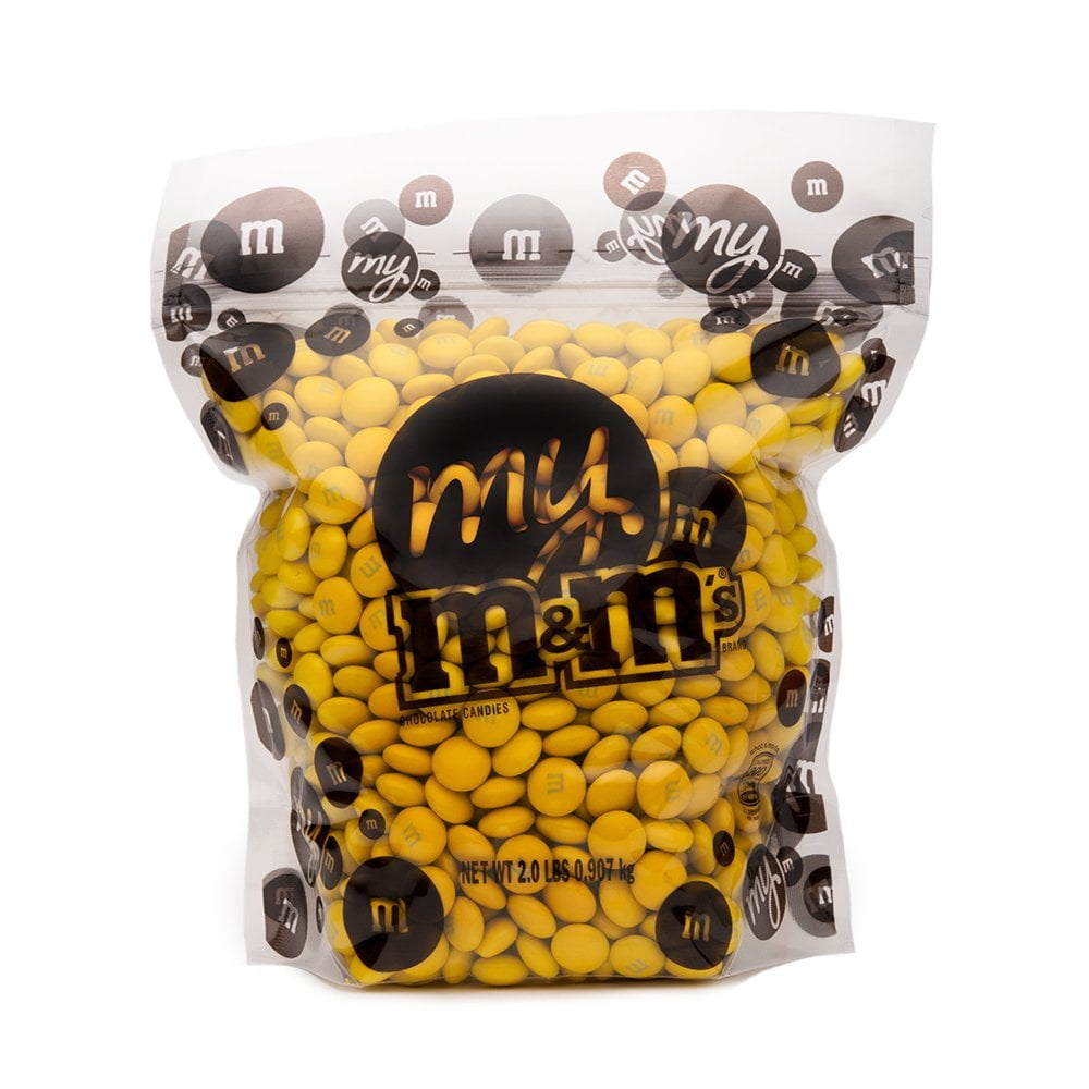 Yellow M&M'S Bulk Candy Bag (2lb)