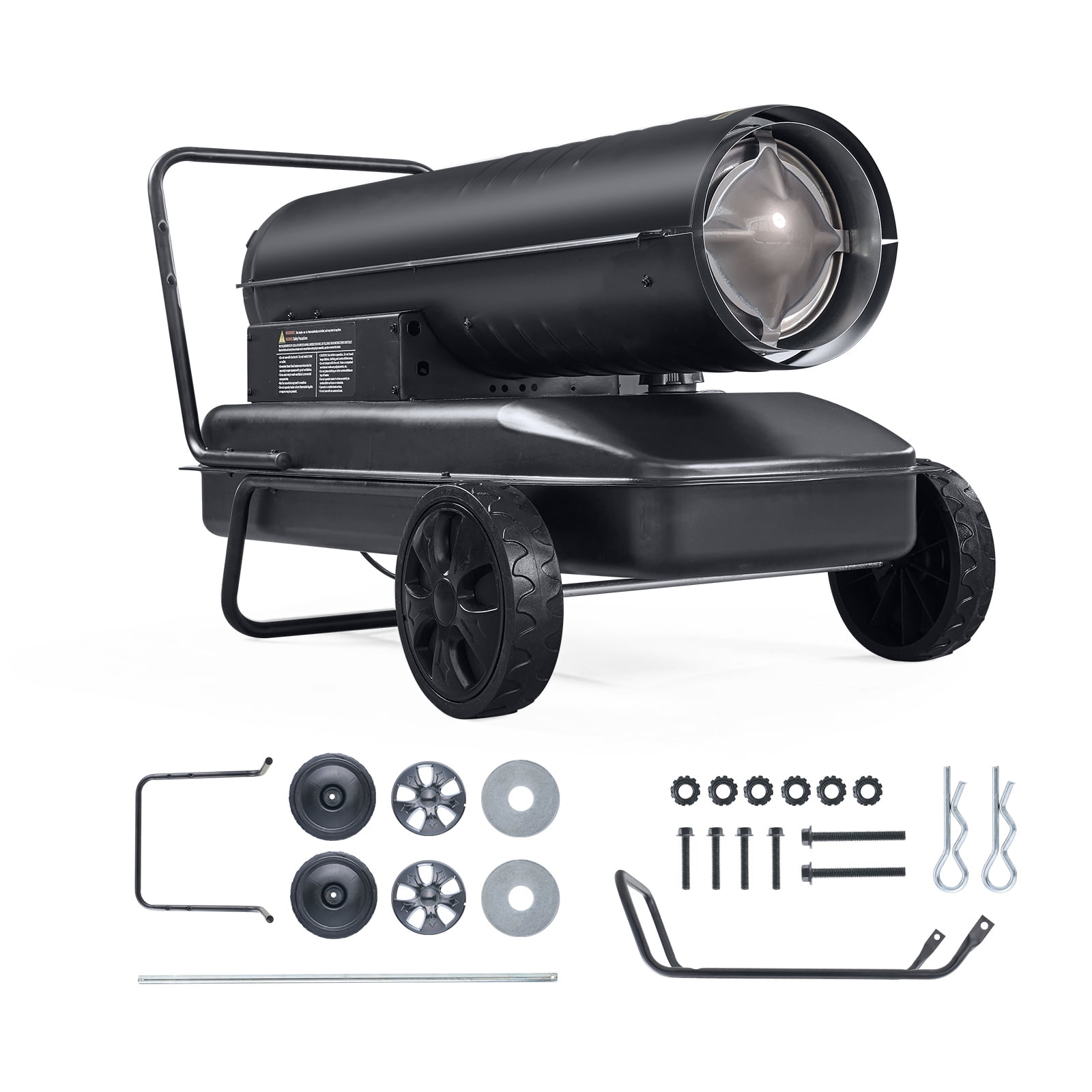 VEVOR Portable Kerosene Forced Air Heater 215000 BTU Indoor Outdoor 13.2gal Tank