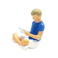thumbnail image 2 of Figuras de personas a escala 1/64 Strade Fareast Limited Modelo de figura para niños Azul, 2 of 8