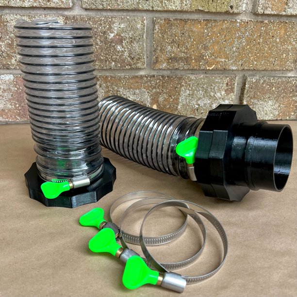 2.5" Port Dust Collector System 10PC Starter Kit Quick