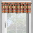 thumbnail image 2 of Ambesonne Colorful Valance Pack of 2, Folkloric Hispanic Motifs, 54"X12", Multicolor, 2 of 5
