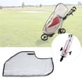 thumbnail image 1 of TOPINCN Transparent Practical Rainproof Waterproof Dustproof Golf Bag Cover , Golf Rain Cover, Dustproof Golf Bag, 1 of 8