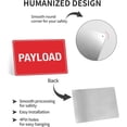 thumbnail image 3 of Payload Sign 8"x12" - Aluminum Tin Warning for Home Outdoor Garden, Durable Safety Decor for Vehicle, 3 of 8