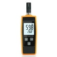 thumbnail image 1 of yeacher Hygromètre Numérique Portable Haute Précision avec Rétroéclairage LCD, Couverture de Protection et Fonction de Maintien Min/Max pour Usage Intérieur/extérieur (Jaune + Noir, RZ852), 1 of 6