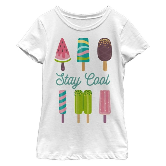 Girl's Lost Gods Stay Cool Popsicles  Graphic T-Shirt