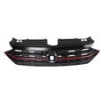 thumbnail image 1 of Parrilla Volkswagen Jetta 2019 A 2021 TONG YANG Negra Brillante C/Filo Rojo, 1 of 4