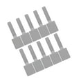 thumbnail image 3 of 4x10x Bridas Para Cables Reutilizables Organizador De Cables Para Centros De Datos Cables De Computadora Para El Hogar Gris, 3 of 8
