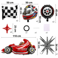 thumbnail image 2 of Kit De Globos Decorativos Cumpleaños 16 Pzs Racing Cars F1, 2 of 3