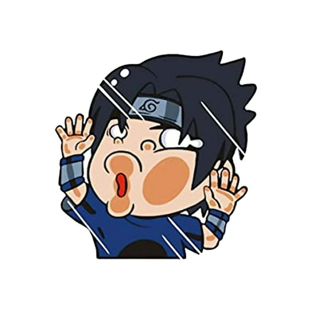 Ninja Academy Anti-Hero Ninja Smoosh Anime Adhesive Peeker Sticker Decal Decor Ninja Academy Anti-Hero Ninja Smoosh Anime Adhesive Peeker Sticker Decal Decor