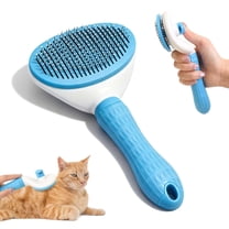 Pets Double-Sided Pet Grooming Gloves, Reusable Cat Dog Grooming Hair Remover Mitt Massage Deshedding Glove Brush,Lot de 2