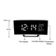 thumbnail image 4 of Reloj Despertador Digital Reloj Digital con Sensor de Luz Inteligente de Dos Modos de Pantalla Reloj LED de Diseño Curvo Moderno con Pantalla de Temperatura para el Hogar ANGGREK  Otros, 4 of 8