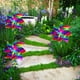 thumbnail image 5 of Ahuyentador de pájaros giratorio | Paquete de 5 molinillos reflectantes para el control de plagas en el jardín y decoración exterior, 5 of 6