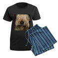 thumbnail image 5 of CafePress - Soft Coated Wheaton Terrier Pajamas - Women's Short Sleeve Print T-Shirt and Pants Dark Cotton Pajama Set, 5 of 7