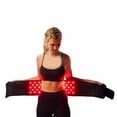 thumbnail image 4 of Infra Red Light Belt Lower Back Vibration Massager Heating Pad Waist Fitness Shoulder Muscle Relax WeightLoss Infrared Wrap LED Near Red Light Device Home Use, 4 of 5