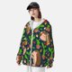 thumbnail image 3 of Balery Cute Hedgehogs Cactus Blue Sudadera ligera de manga larga con capucha y protección solar UPF 50+ para hombre y mujer, ideal para pesca y running-Large, 3 of 7
