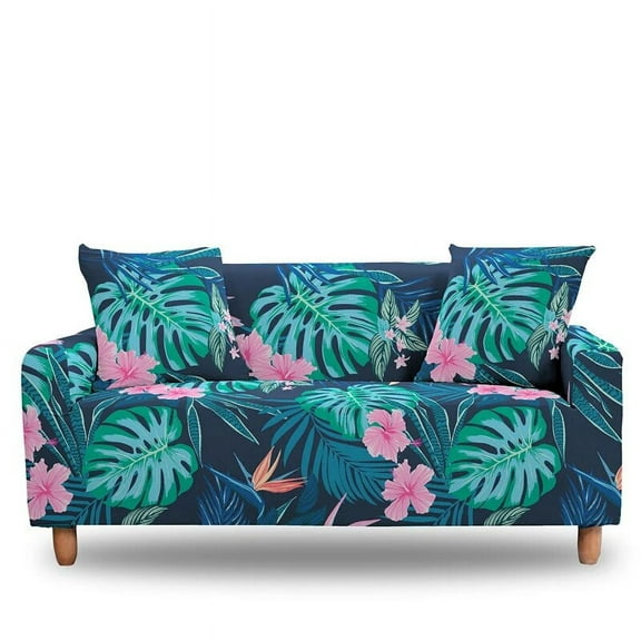 Popular Flowers Sofa Covers For Living Room Sectional Corner Floral Washable Couch Cover Elastic L Shape Slipcover
