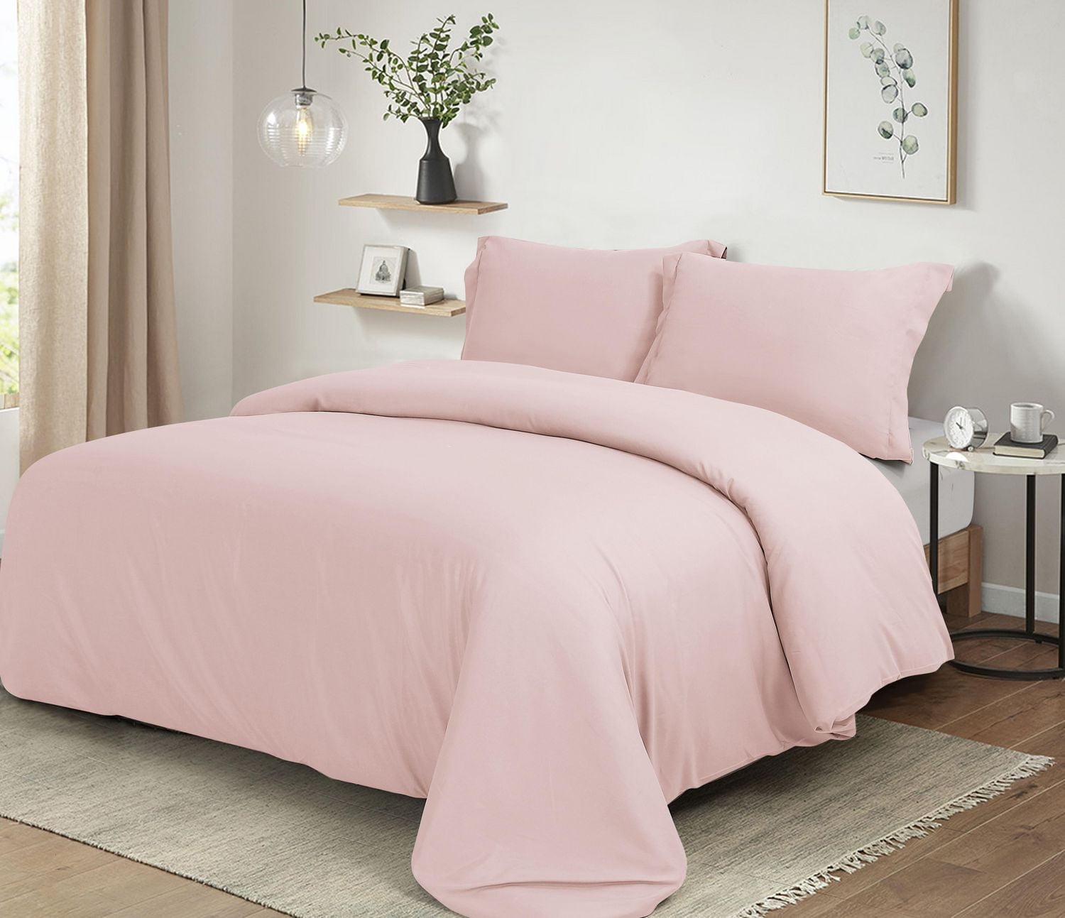 Ultra Soft Solid Duvet Cover Set