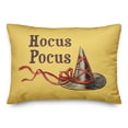 thumbnail image 2 of Creative Products Hocus Pocus Witch Hat 14x20 Spun Poly Pillow, 2 of 3
