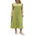 thumbnail image 1 of Robe Longue Maxi Bohème pour Femmes, Décontractée, Sans Manches, Robe Longue, Robes d'Été de Plage pour Dames, 1 of 6