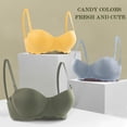 thumbnail image 2 of Sujetadores sexy Push Up Ropa interior sin costuras para mujer Lencería sin aros de color sólido Una pieza Reúna Sujetador con correas convertibles Tan Jianjun unisex, 2 of 2